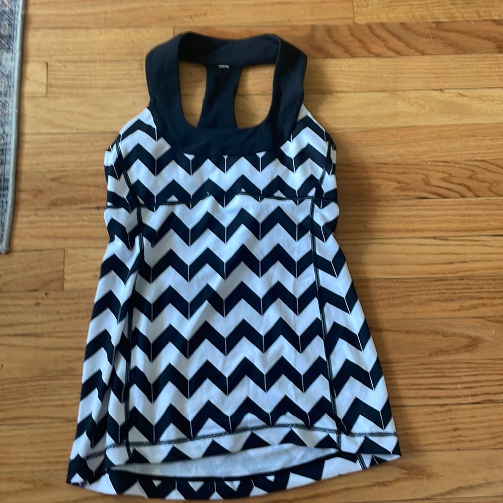 chevron lululemon tank